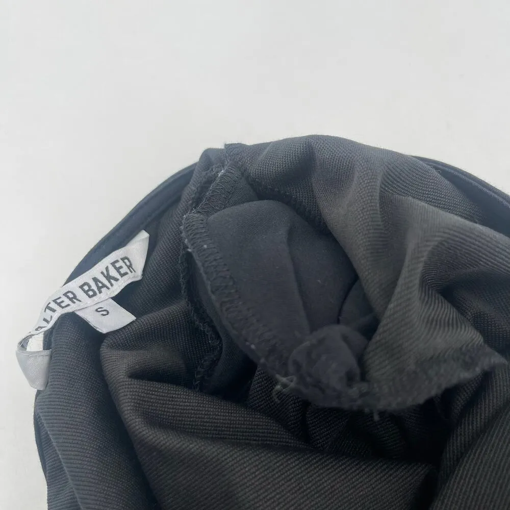 WALTER BAKER Berkley Top Size Small One Shoulder Black Designer Luxury Going Out - Image 7