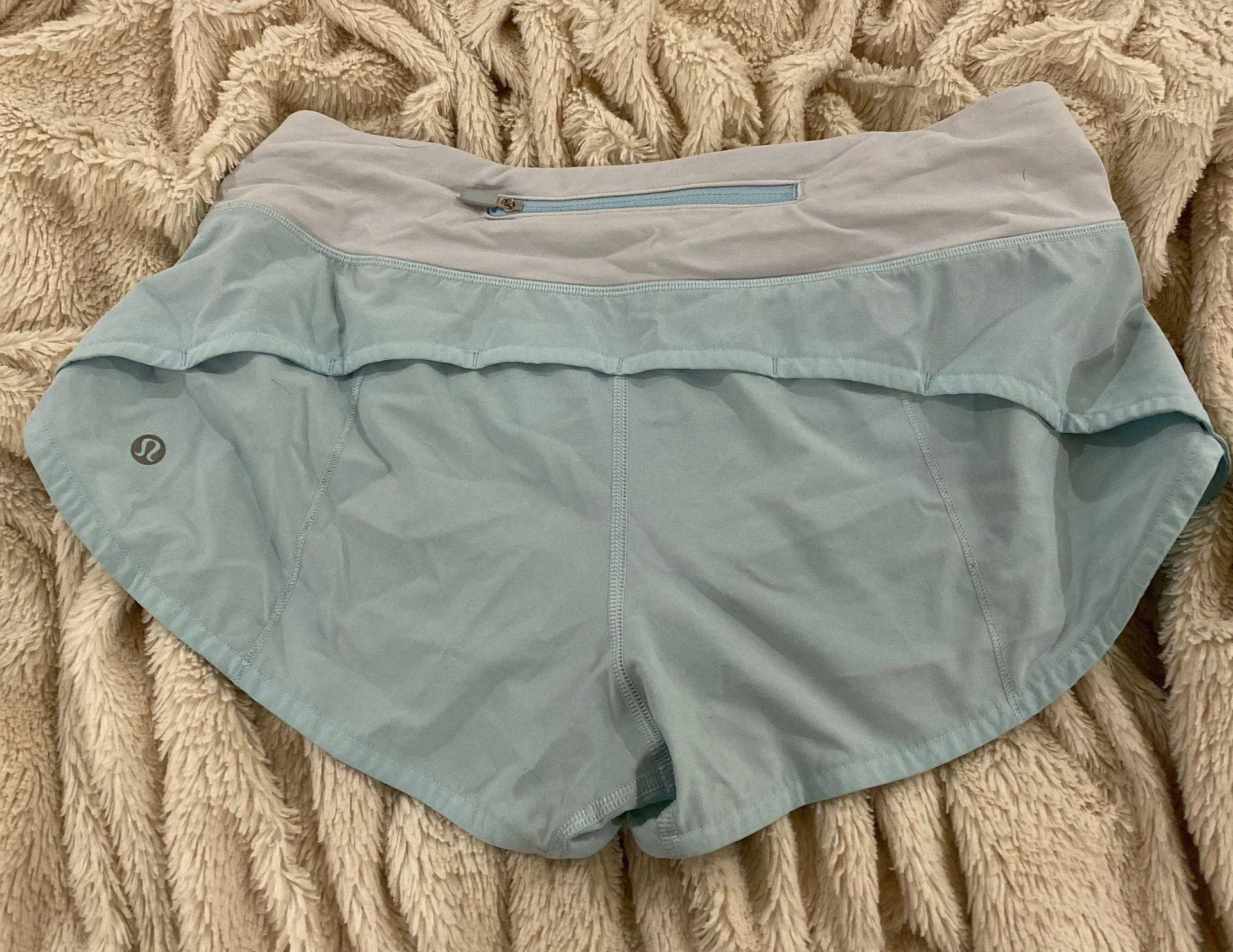 Lululemon light blue 2.5 shorts - Image 2