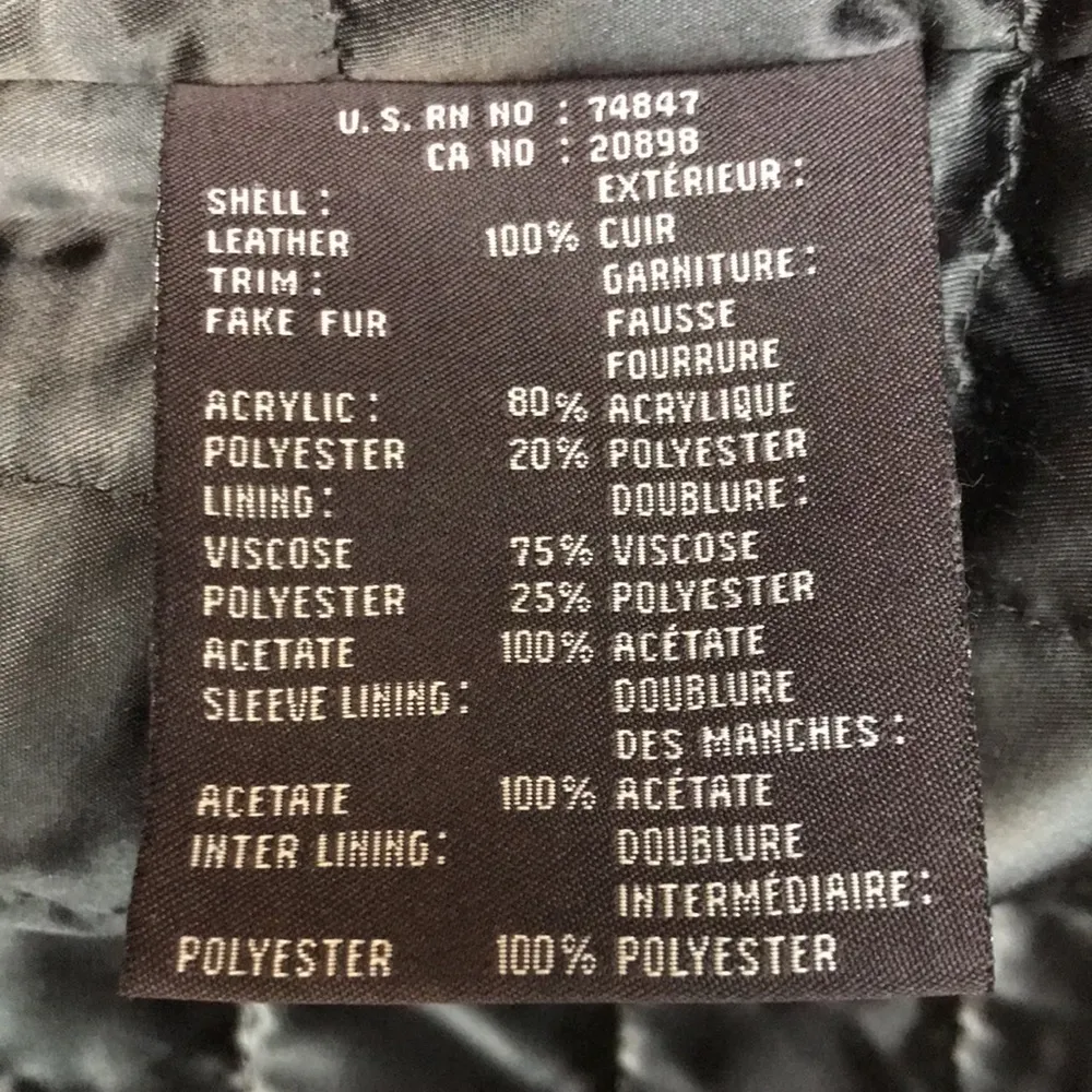 Marc New York Women’s Dark Brown Leather Faux Trim Jacket - Image 16