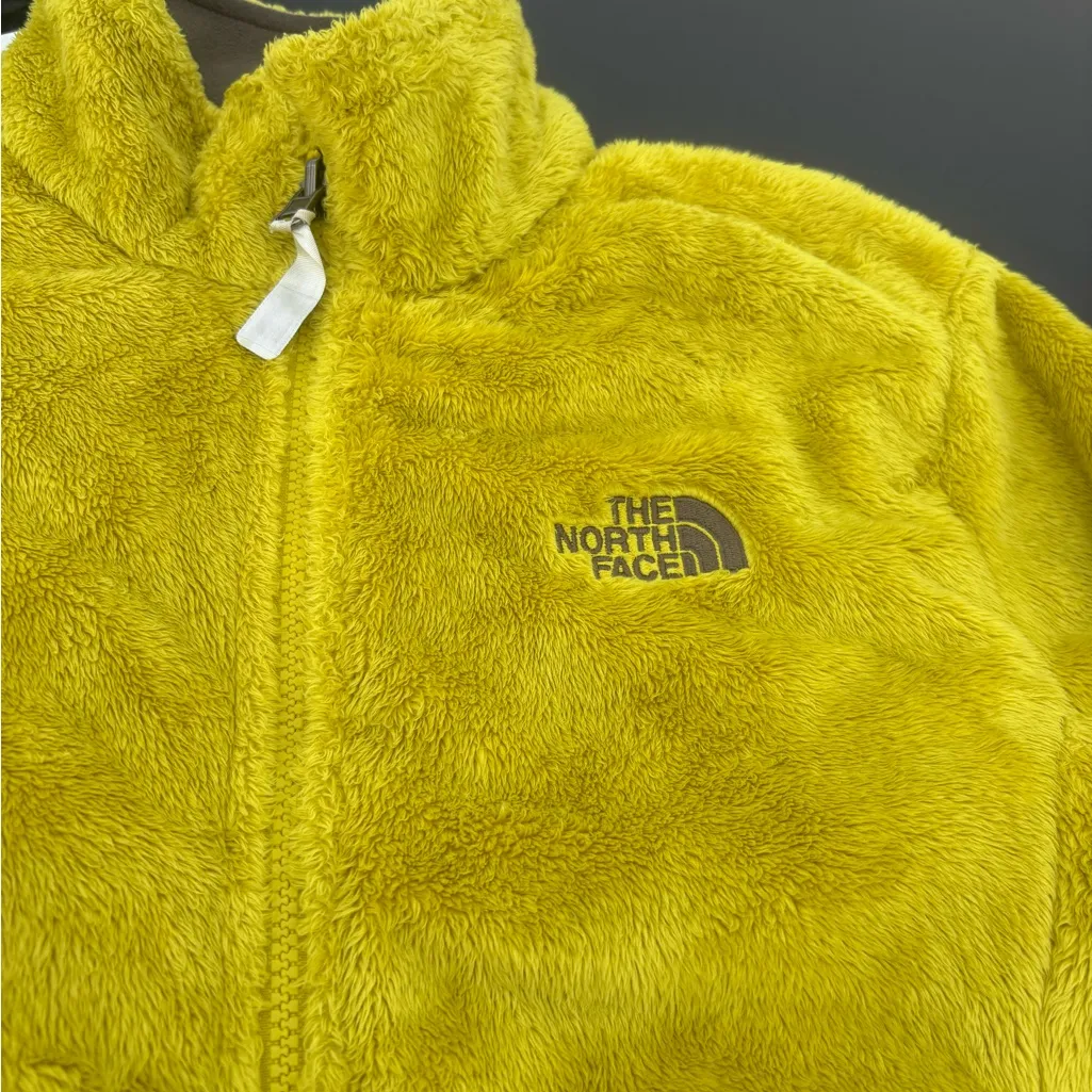 The North Face Vibrant Soft Yellow Oslo Fleece Jacket L - Image 3