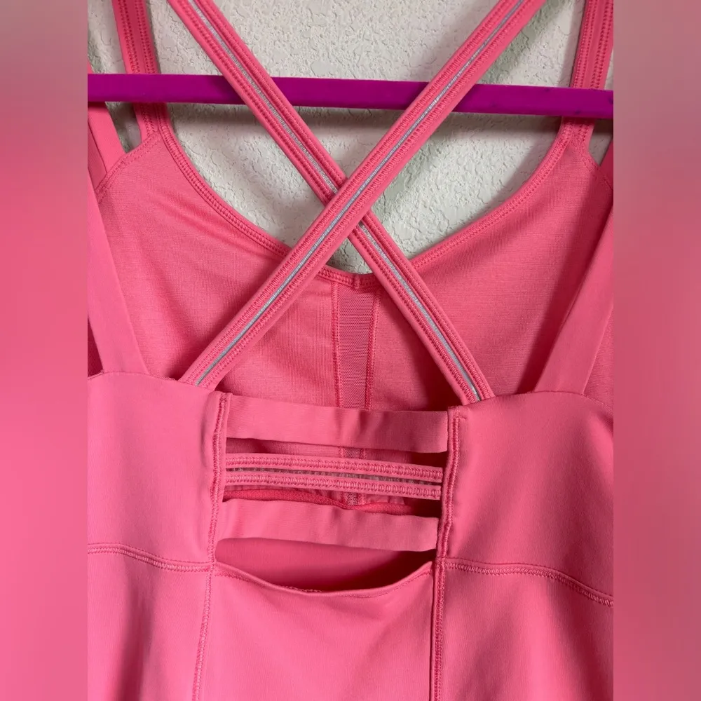 Lululemon Happy Strappy Athletic Tank Top in Pink Lemonade 12 L XL - Image 7