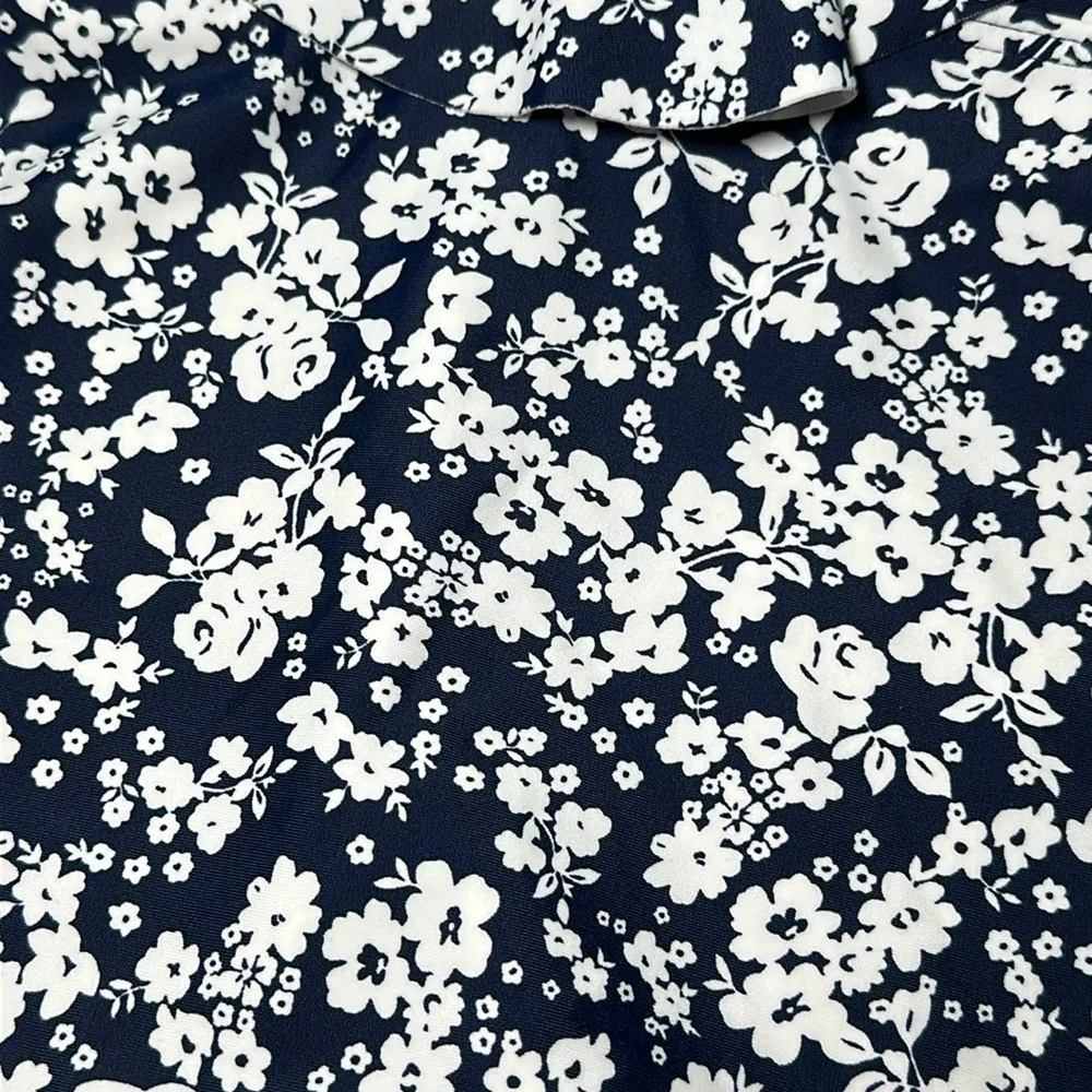 Island Escape Bliss Printed La Flor Ruffled Off - Image 7