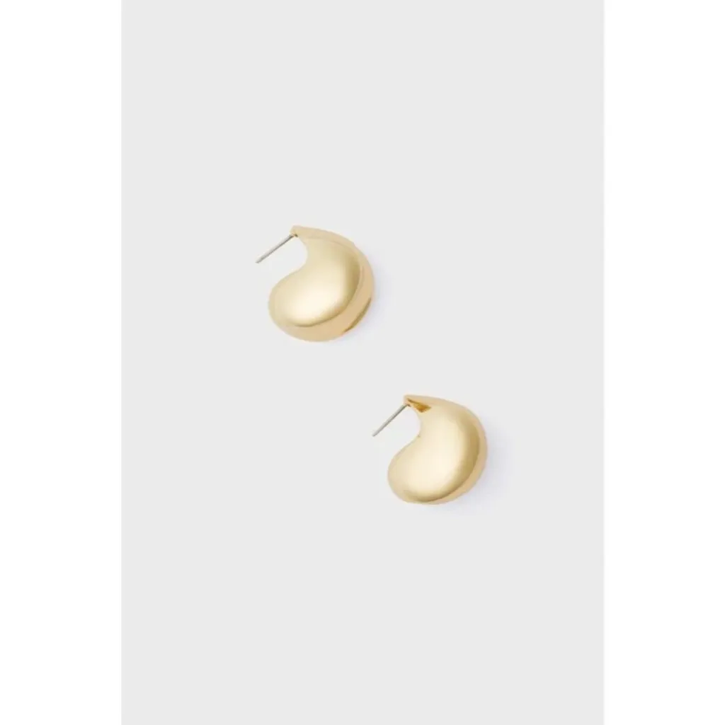 Jenny Bird Nouveaux Puff Earrings in Gold One Size Womens Jewelry - Image 12