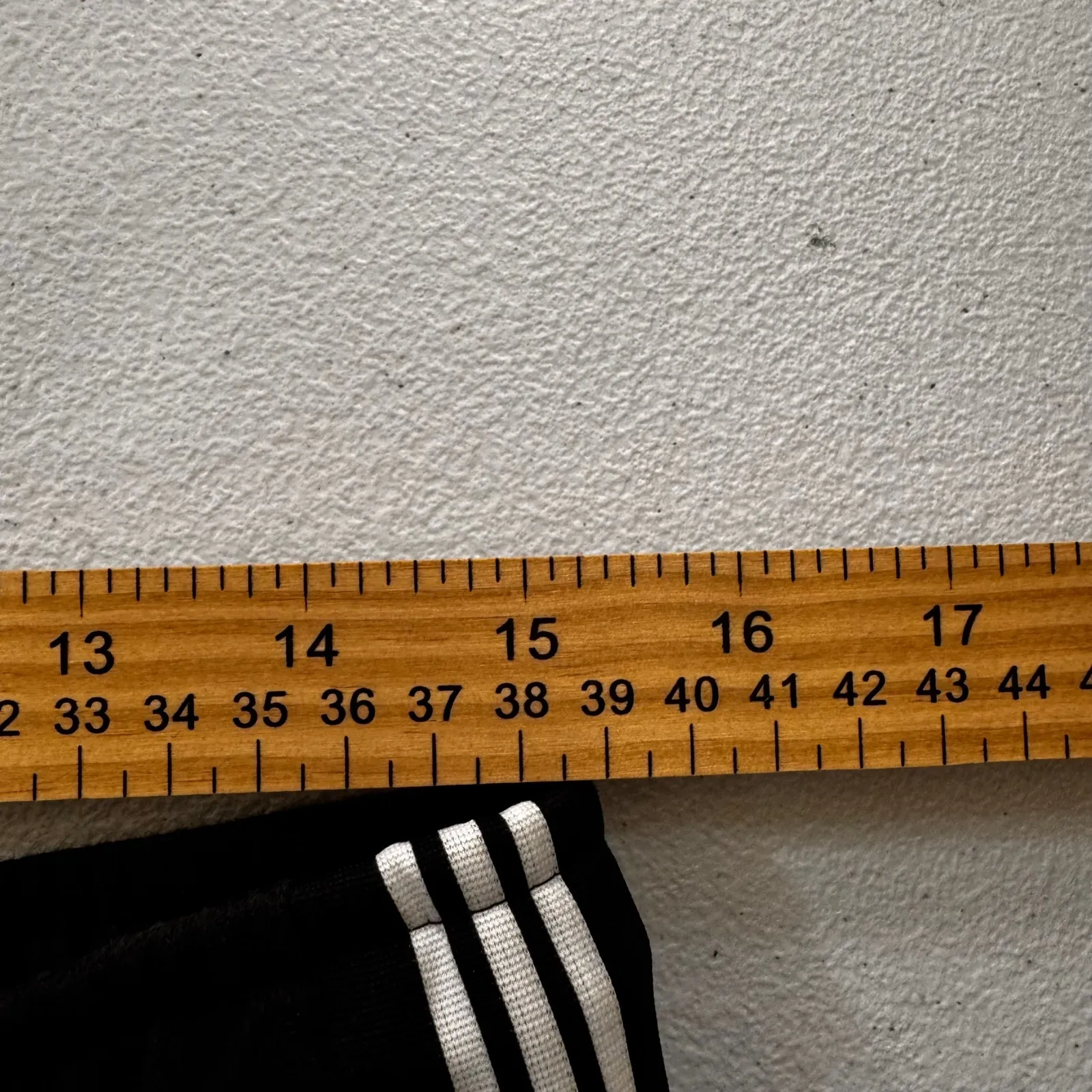 2019 Adidas Black White 3 Stripe Sweat shorty Shorts Athletic Casual Size‎ L - Image 3