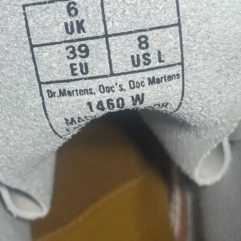 Dr Martens 1460 Smooth Lace Up Boots - Image 11