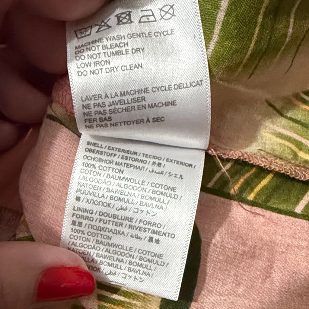 FARM Rio Yasmine Parrot Ruffle Blouse Size Large NWT - Image 14