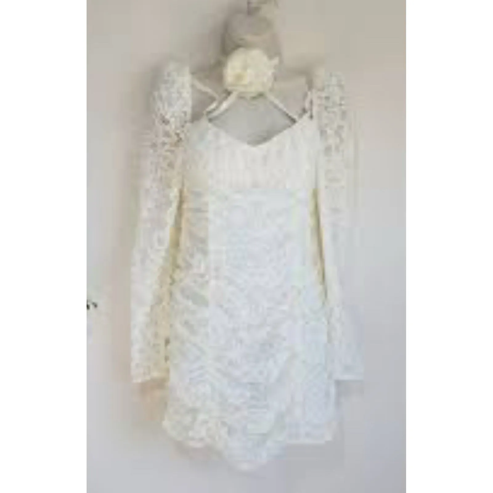 For Love & Lemons Belladonna Dress Women Size S Emily in‎ Paris Inspo Whimsical - Image 3