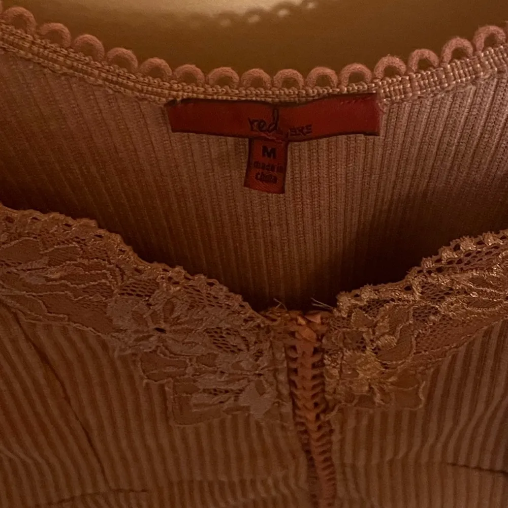 Red by BKE Metallic Lace Top in Cognac - Image 6