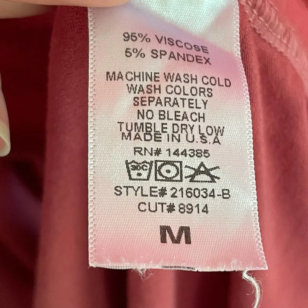 able Pink Jersey Knit Sleeveless Dress - Image 3