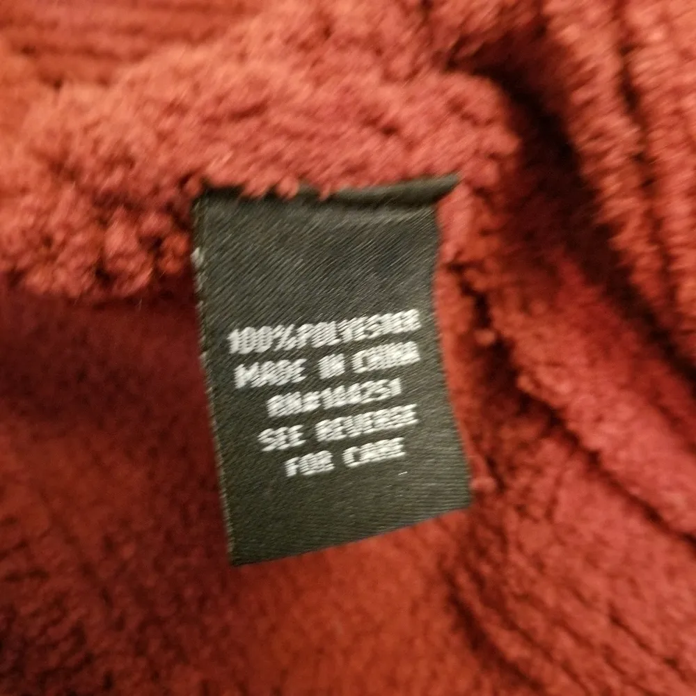 {M} Moon & Madison Maroon Chunky Knit Sweater - Image 5