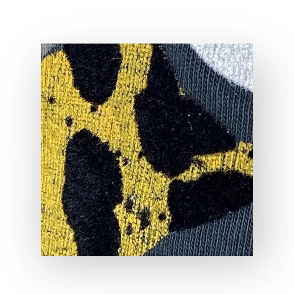 ☻ Rolling Stones Plush Leopard Rock Band Tee T Shirt ☻ Vintage Black - Image 11