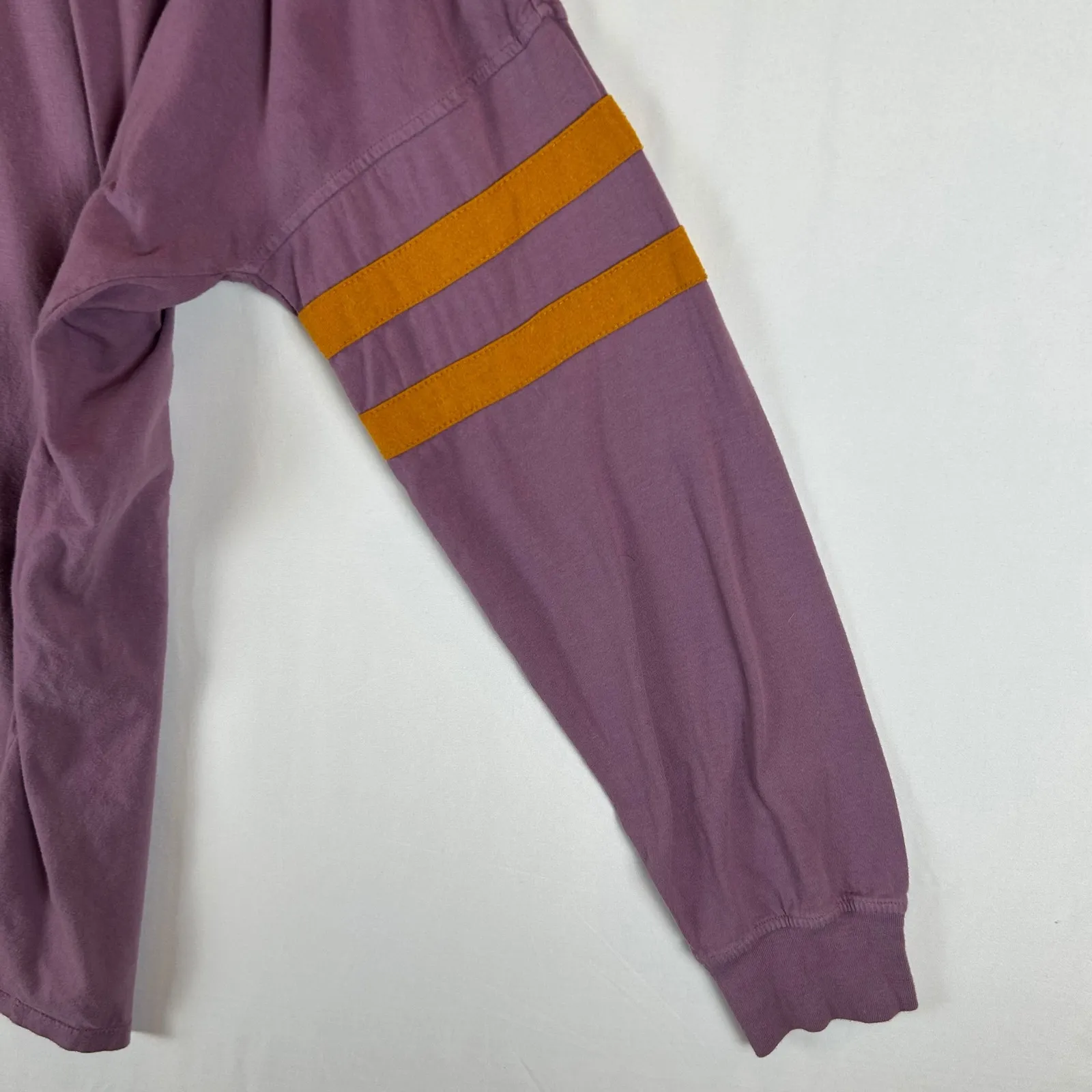 Disney Our Universe The Muses Long Sleeve Purple Graphic Tee Women's Size L - Image 6