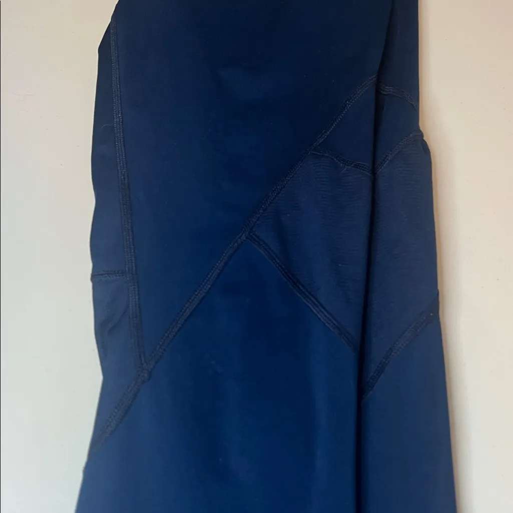 Adidas Techfit Compression Leggings Blue Size Medium - Image 6