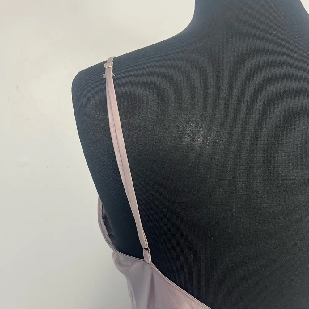 Natori purple grey satin slip size medium - Image 3