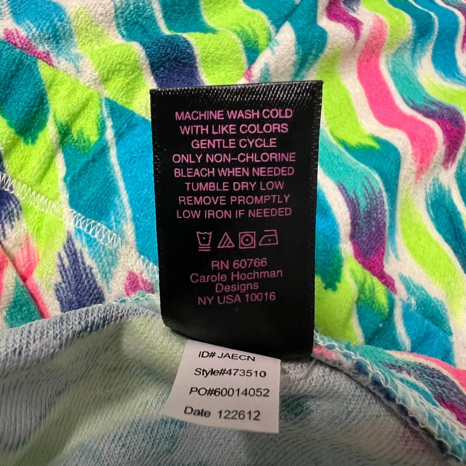 Steve Madden Paris Romper Size Medium Multicolor Artsy Strapless NWT - Image 9