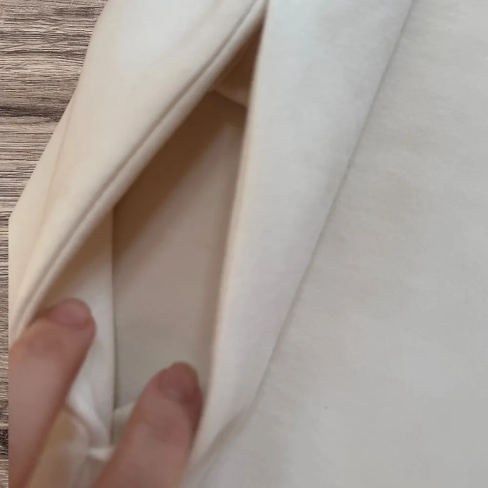 BETABRAND Women's Admiral Button Shift Dress Medium Ivory Sleeveless Size M - Image 6