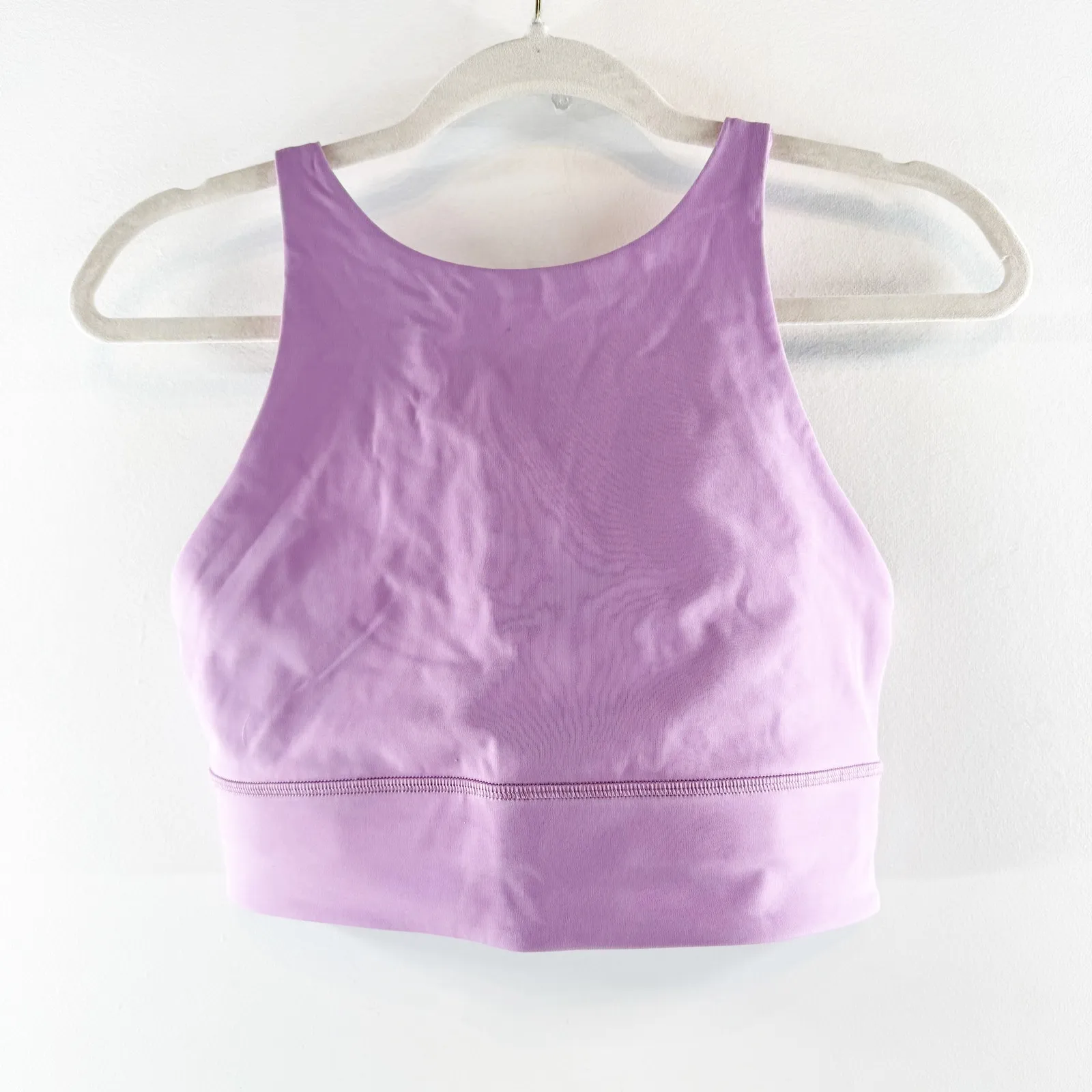 Lululemon Energy Bra High Neck Long Line Tough Medium Support, B–D Cup Jubilee - Image 4