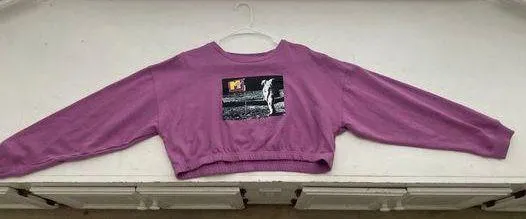 Vintage MTV Cropped Sweatshirt - Image 2