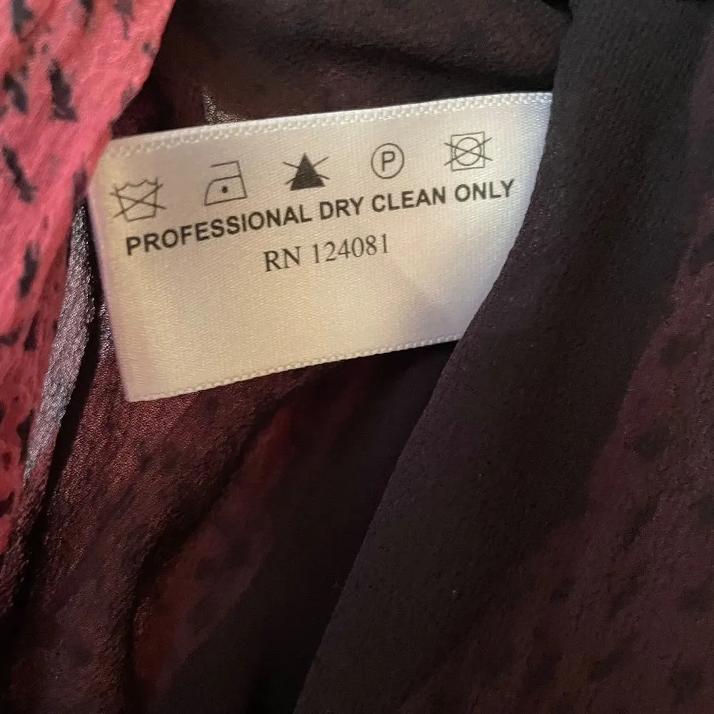 Pink Silk Black Polka-Dot Sleeveless Fit & Flare Mini Dress - Image 5