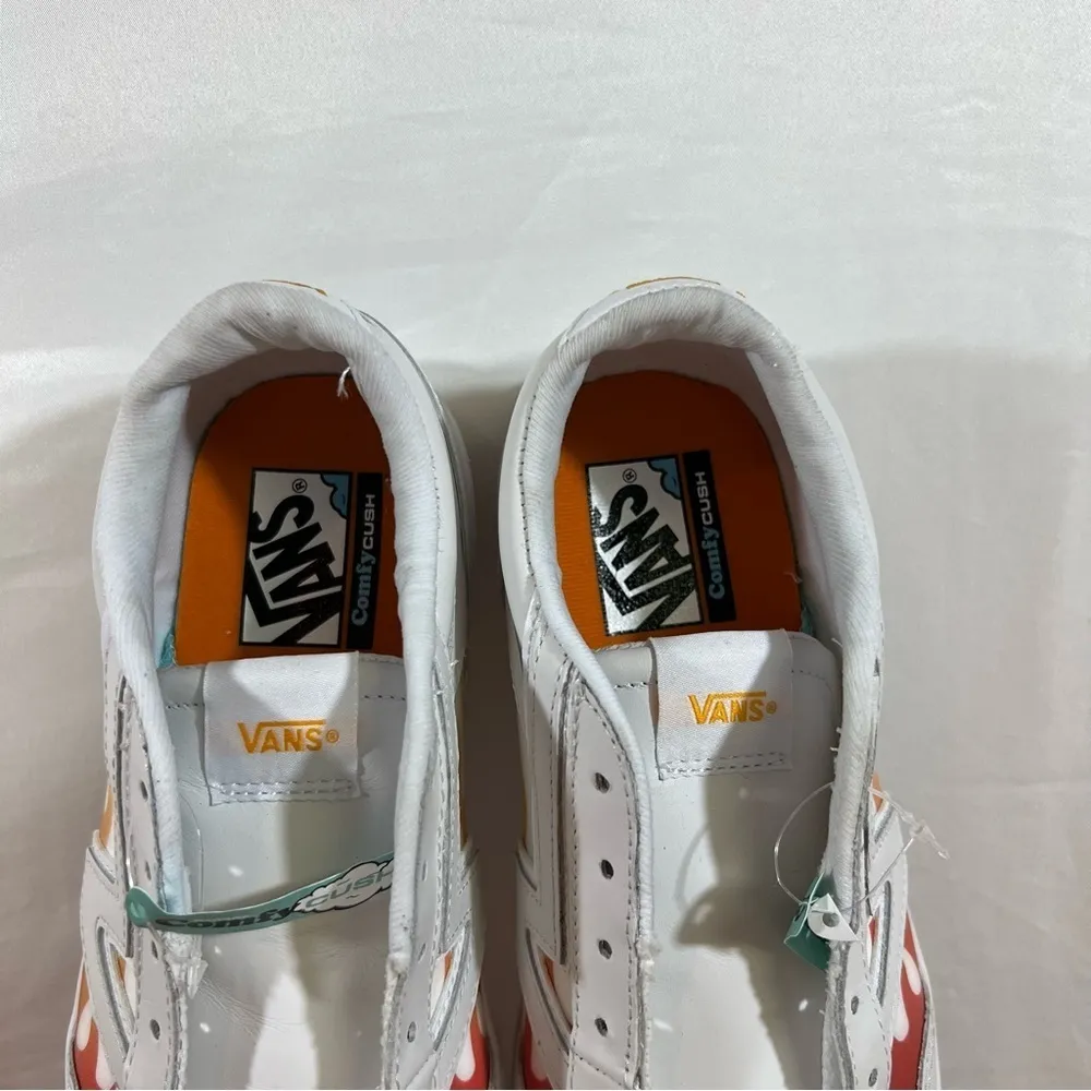 Vans Lowland Comfycush Flames Unisex Shoe Size 9 Men’s or 10.5 Women’s #257 - Image 8