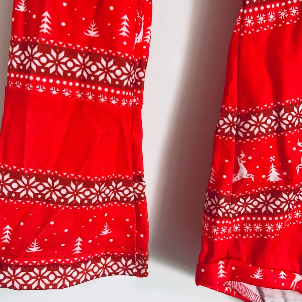Yandy Bundle - Red Romper & Ho Ho Ho(e) Holiday Pj Bottoms Medium - Image 8