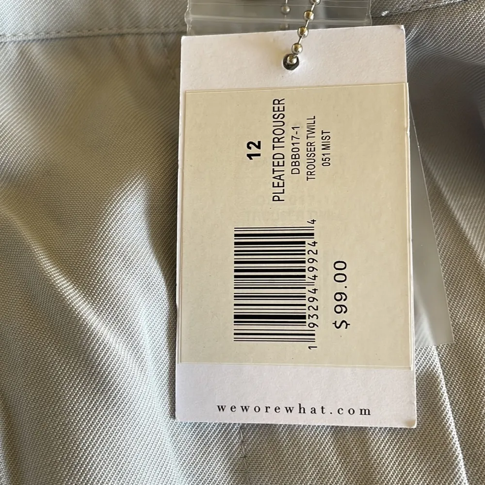NWT DANIELLE BERNSTEIN X Revolve Danielle Bernstein Pleated Trouser - Image 5