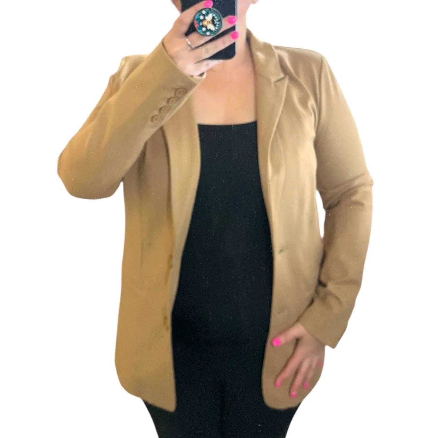 RD Style (M) Alexis Oversized Button Cuff 2 Pocket Long Sleeve Blazer Stitch Fix - Image 12