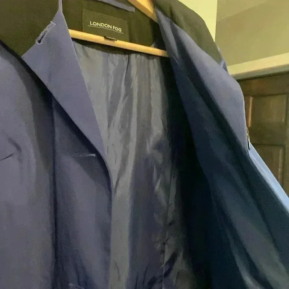 London Fog Ladies XS Petite X-Small Rain‎ Coat Removable Hood - Image 4