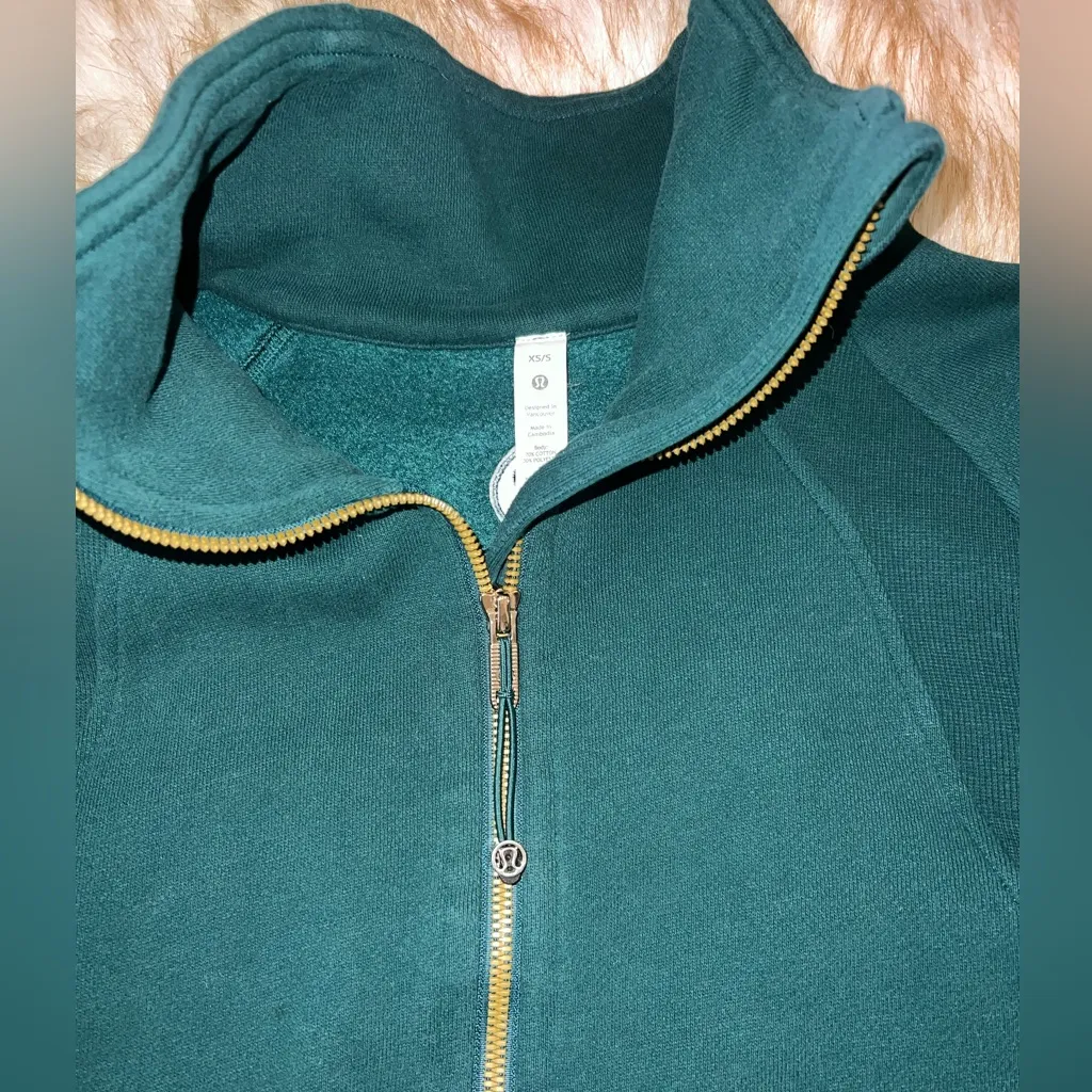 Lululemon  Scuba Oversized Funnel Neck Half Zip Pullover – XS/S - Image 4