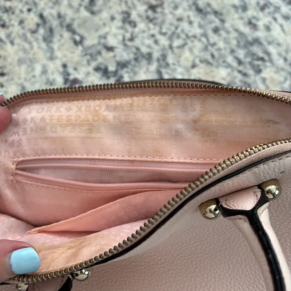 Kate Spade ballerina Pink Mini Brantley Satchel Bag and Wallet bundle - Image 7