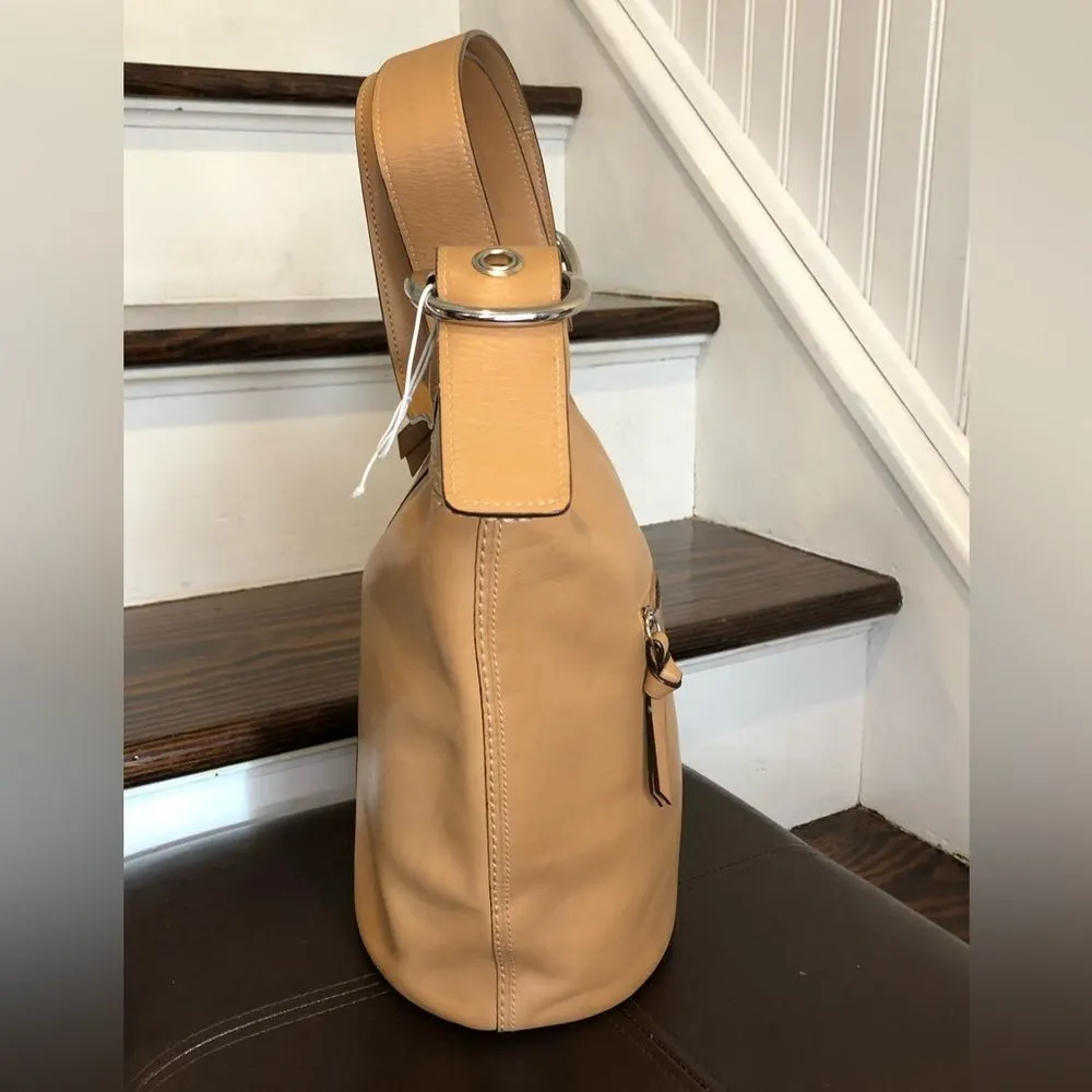 Vintage COACH Glove Tanned Leather Bleeker Feeder Duffle Crossbody Shoulder Bag - Image 11