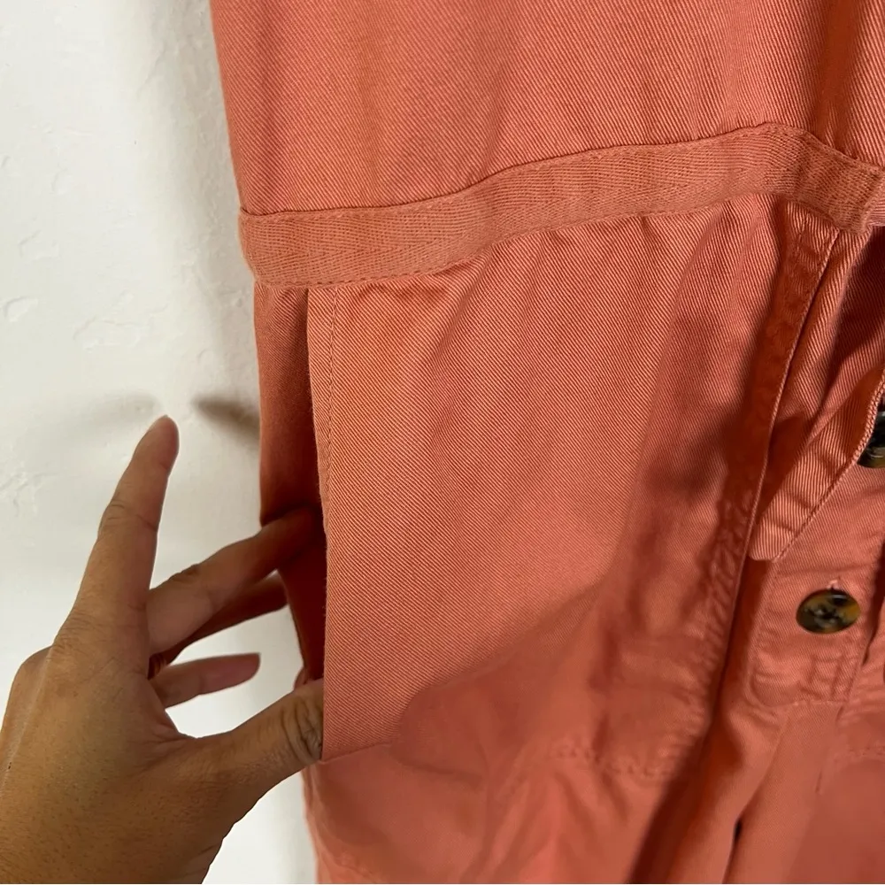 Madewell Wide-Leg Utility Jumpsuit in Dried Coral - Image 5