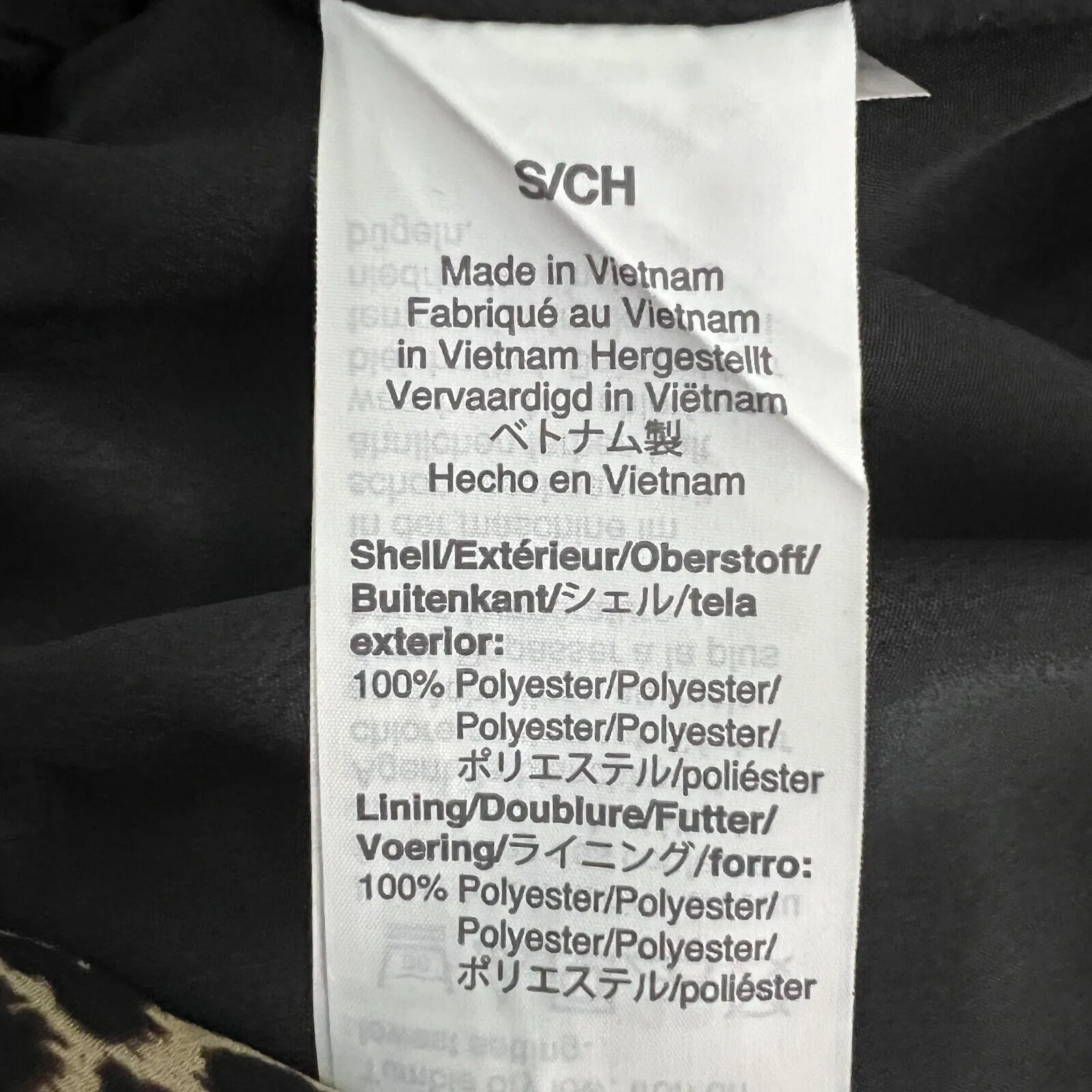 J.Crew Shirt Womens Small Brown Cheetah Print Ruffle Neck Peplum Rockabilly Edgy - Image 8