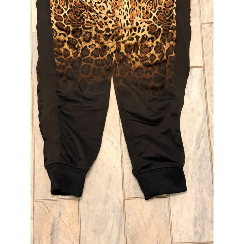 NEW LuLaRoe women's size small leopard jogger sweatpants - Image 4