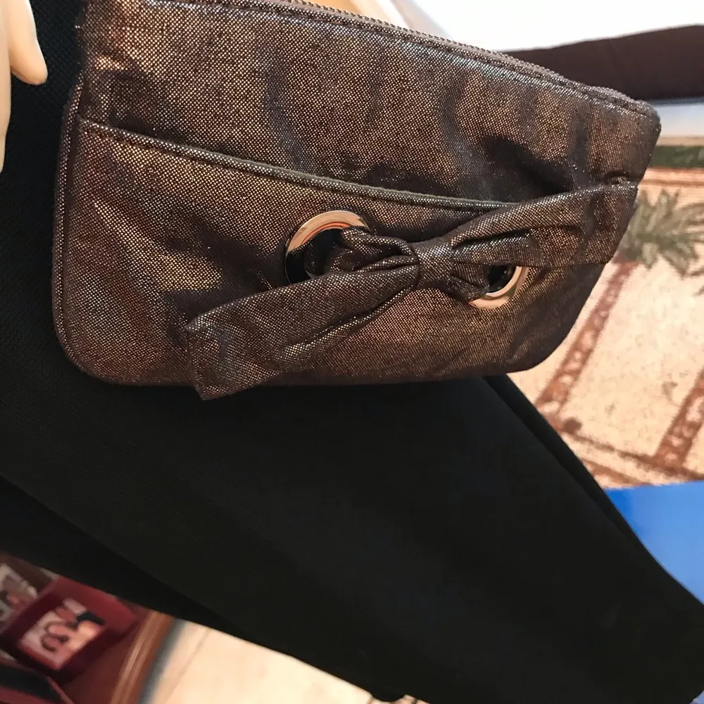 SQUARED Bronze Color Wristlet - Image 7