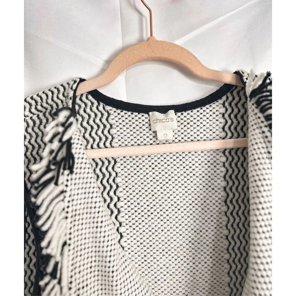 Chico’s Fringe Sweater Vest - Image 4