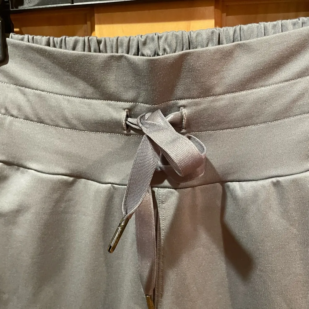 Jo + Jax Fiora Pant Light Gray joggers adult small 2 - Image 3