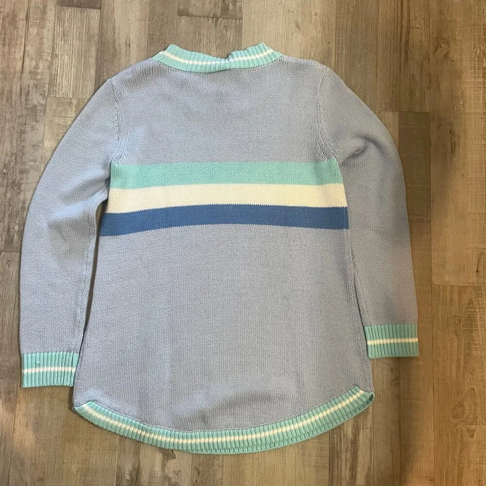 Sail to Sable STS size medium color block crewneck sweater - Image 2