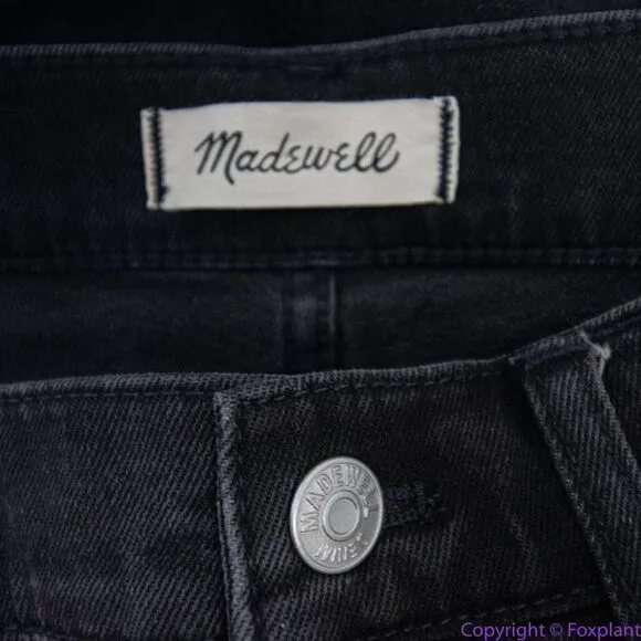 NEW Madewell The Low-Rise Perfect Vintage Straight‎ Jean in Lunar Wash, 27 - Image 12