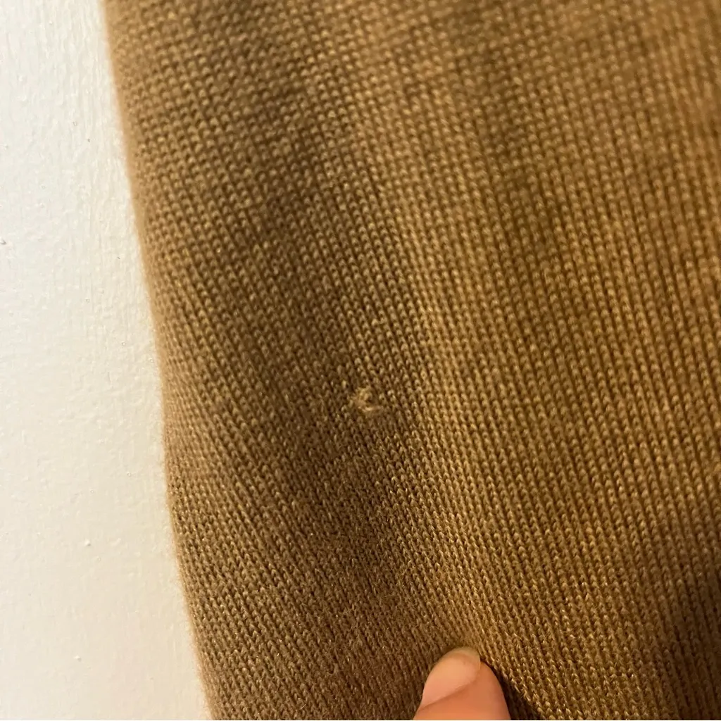 Banana Republic women’s medium Brown Cardigan Sweater button cable knit wool - Image 8