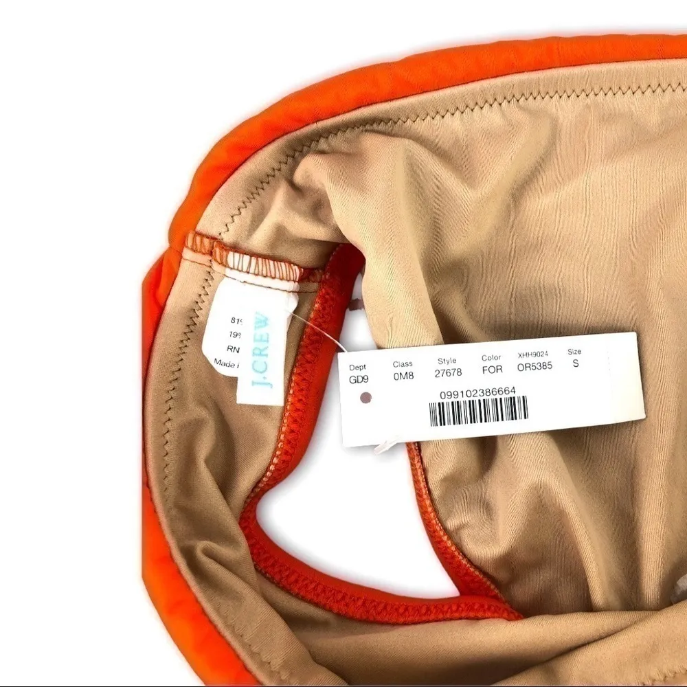 NWT - Orange Swim Bottom Front Knot - Image 4