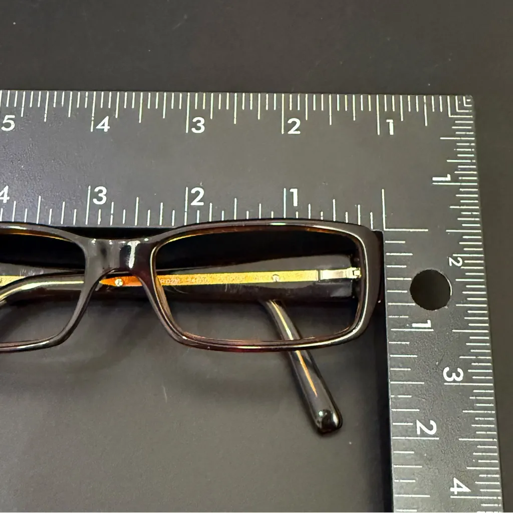 PRADA VPR 02M ZXH-101 54-16-140 Brown Tortoise Havana Gold Trim Women’s Frame - Image 11