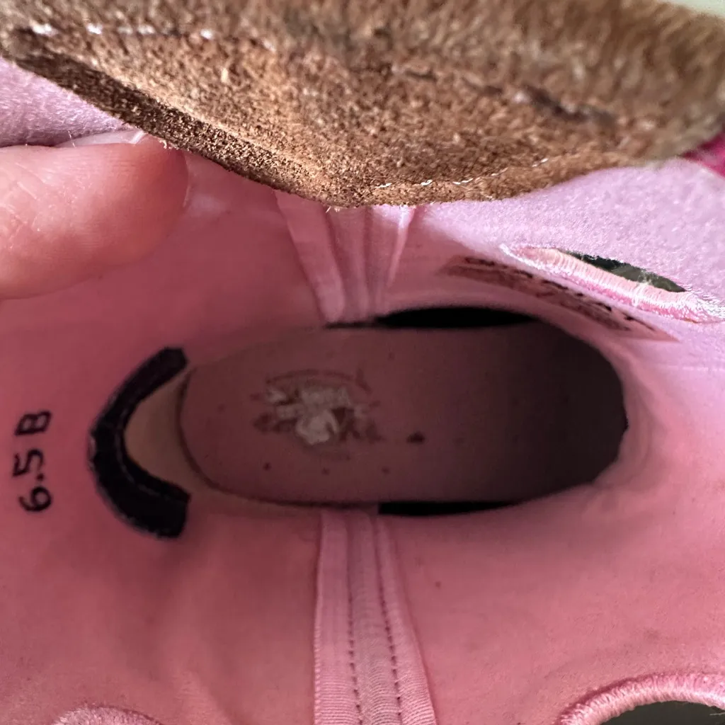 Ariat Fatbaby Womens Cowgirl Western Boots Leather Camo Pink Size 6.5 - Image 7