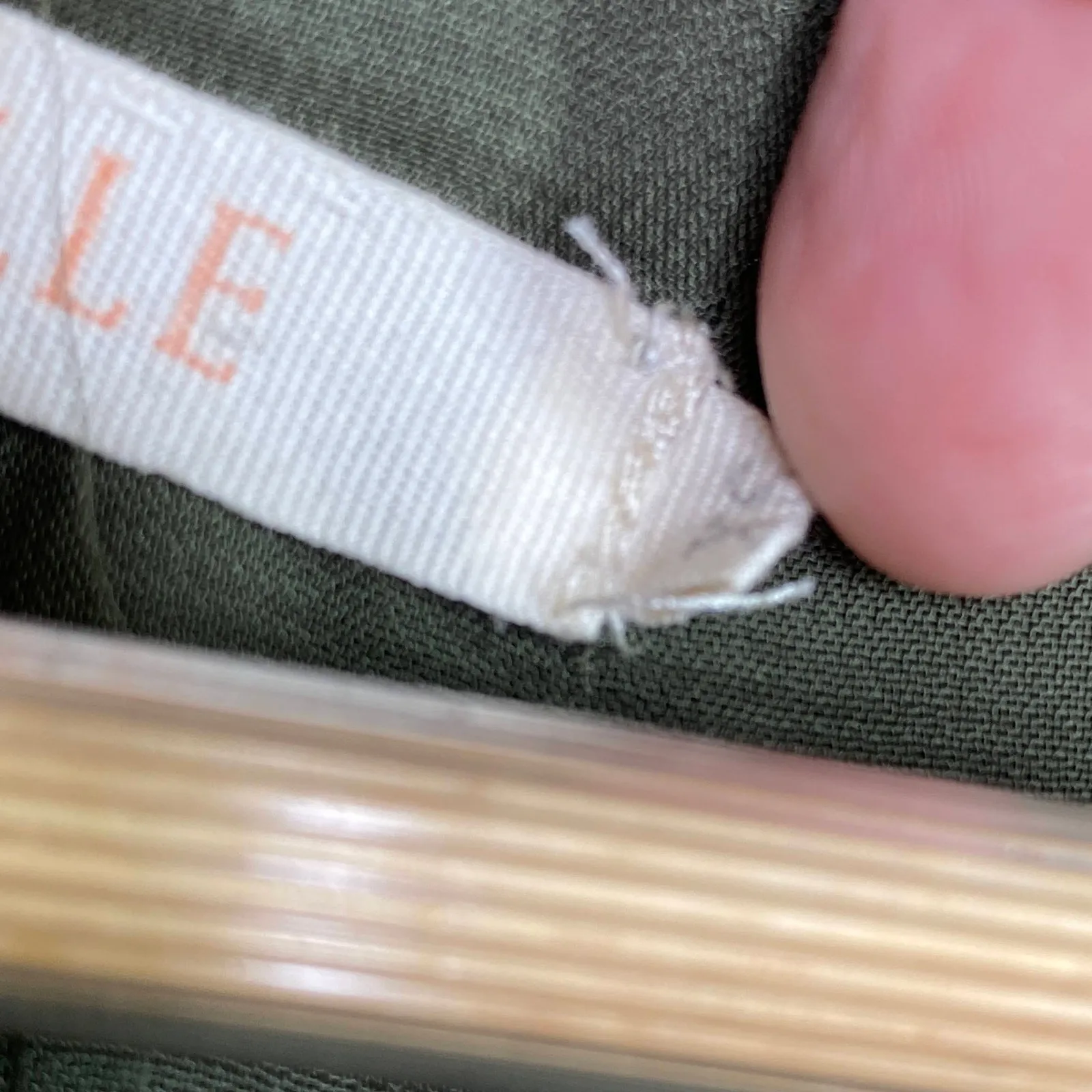 Tulle Anthro Green Satin Half Sleeve Open Front Cardigan Women's Size X - Image 8