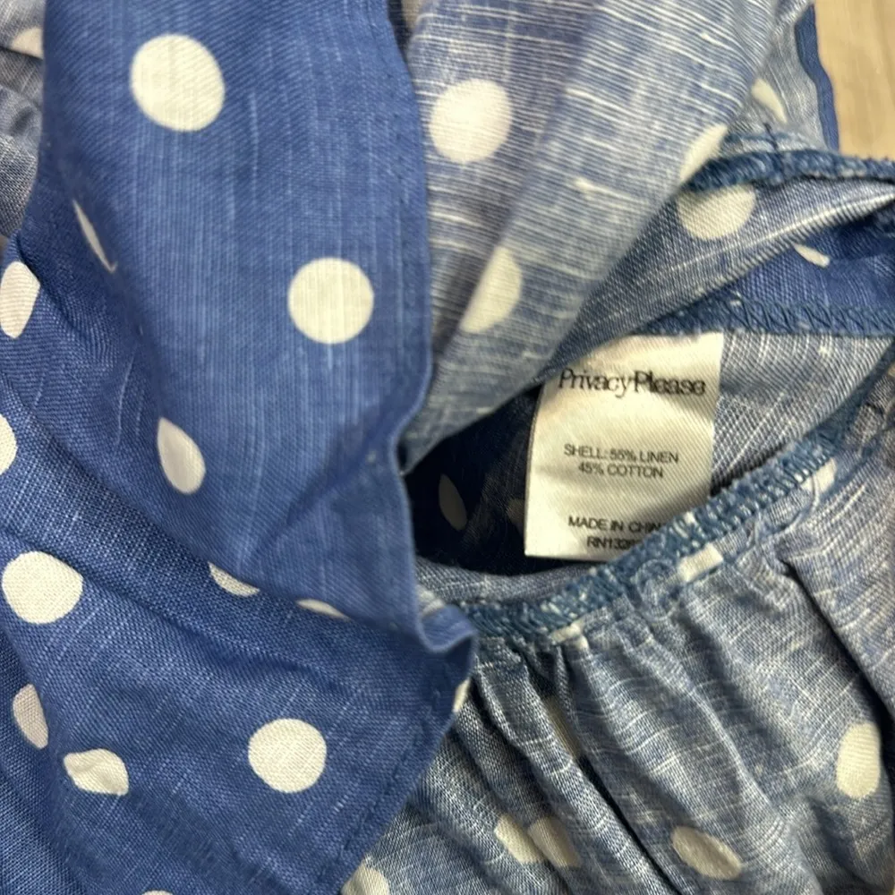 Privacy Please June mini skirt in riviera dot size large - Image 5