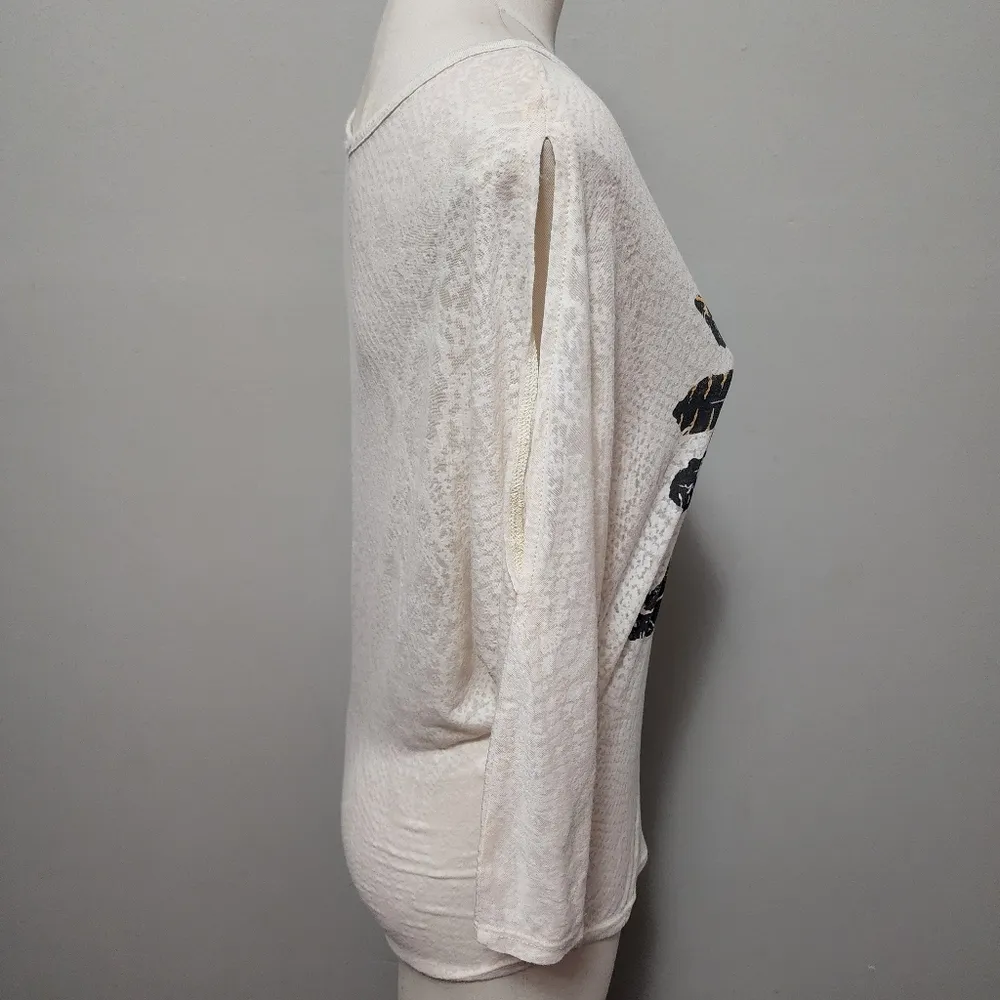 Indian Headdress burnout dolman tee size large - Image 4