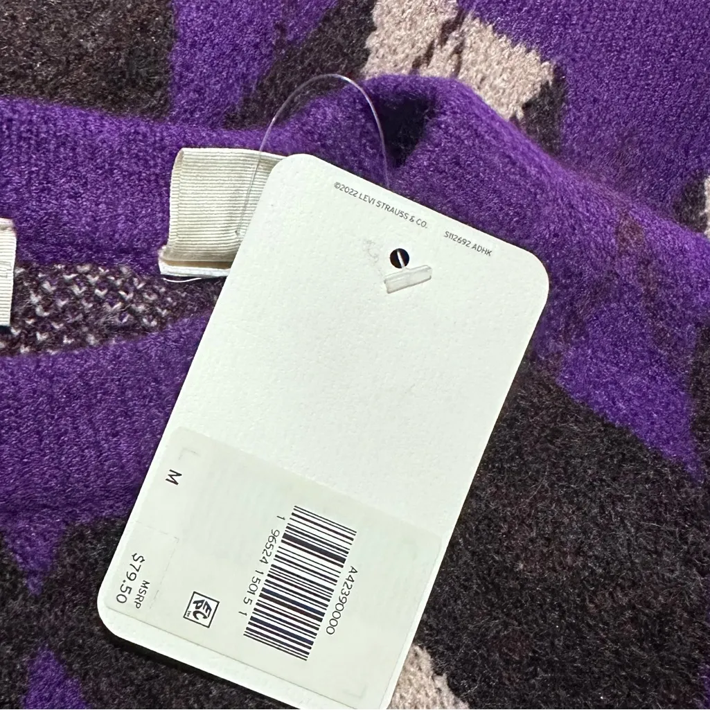 NWT Levi’S DEJA VU SWEATER VEST - Image 7