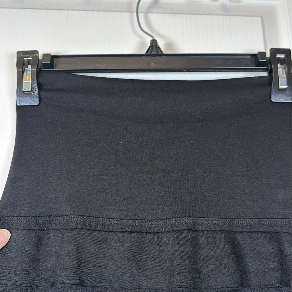 Max Studio Black Layered Maxi Skirt Size SP NWT #5684 - Image 3