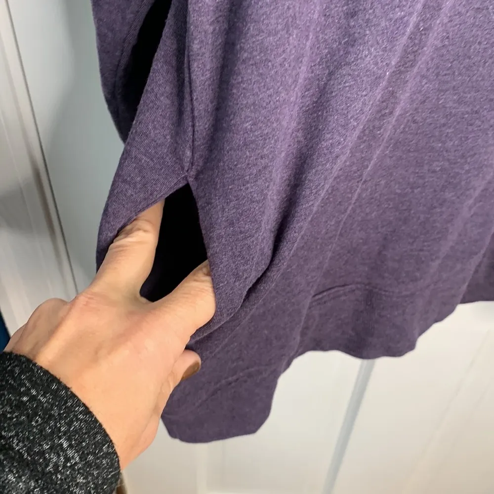 Athleta Balance Cinch Turtleneck sweatshirt Crocus Violet #657531 W-178 Sz M - Image 8