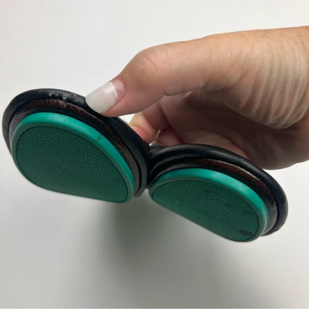 Tieks Garvieli Black Leather Ballet Flat Shoe Travel Foldable Women SZ 6 *FLAWED - Image 3